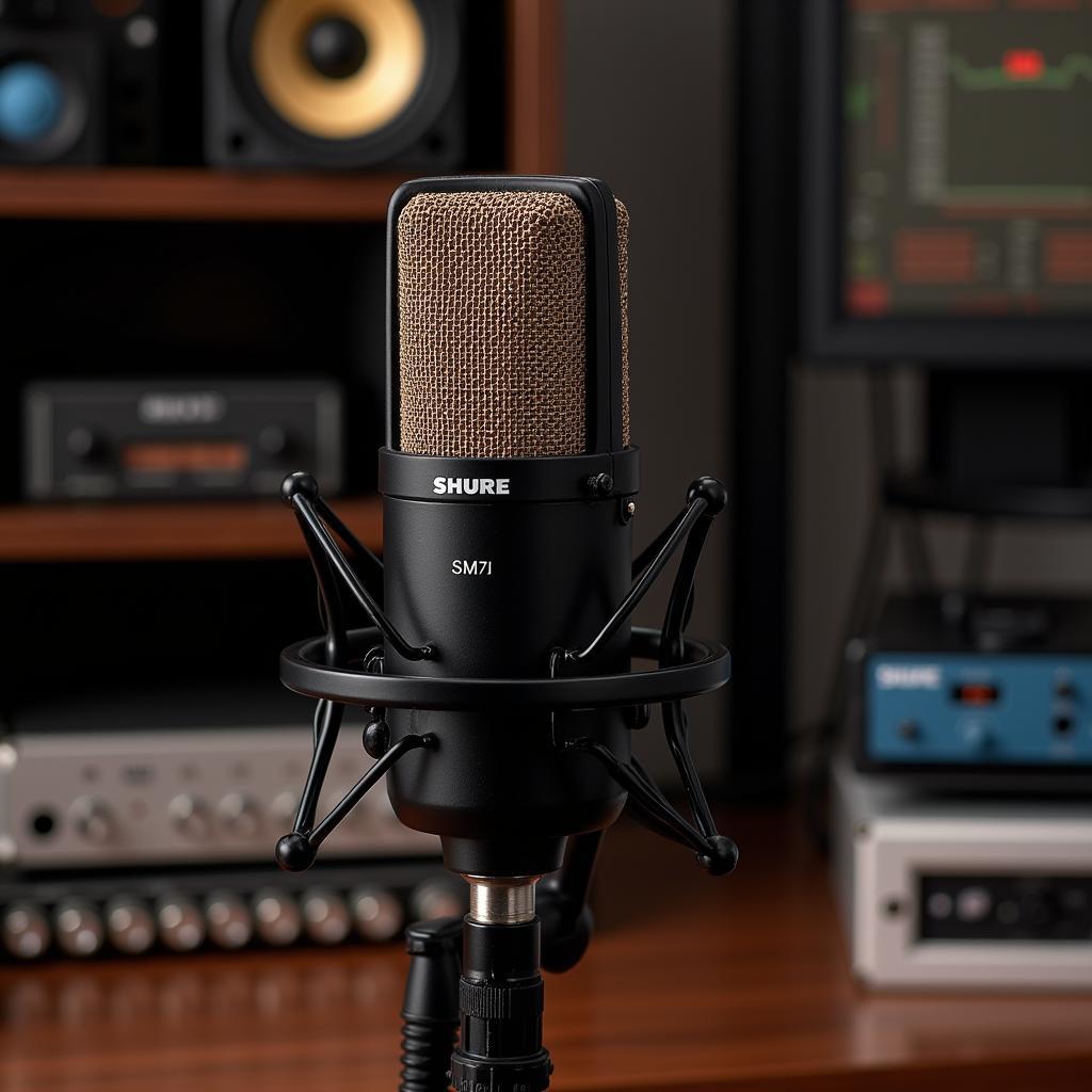 Shure SM7B trong Phòng Thu