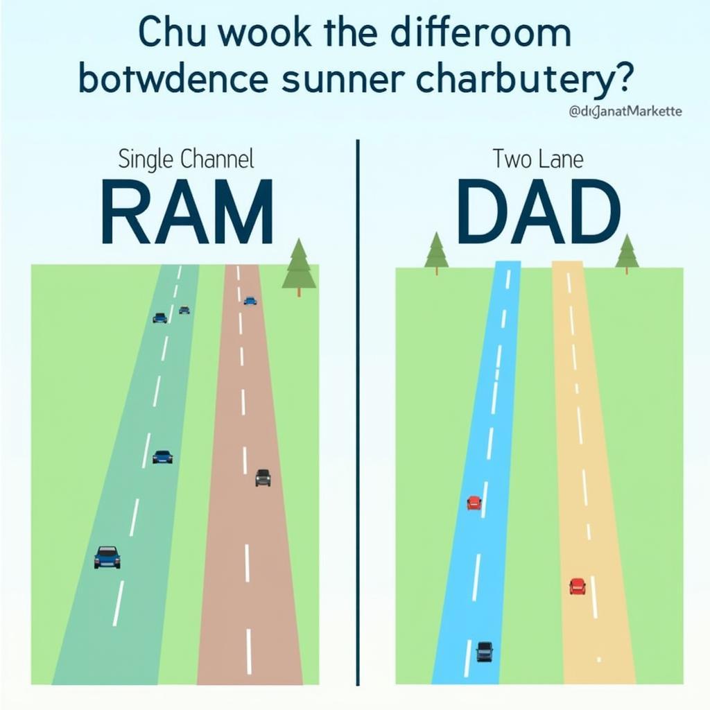 So sánh Single Channel RAM và Dual Channel RAM