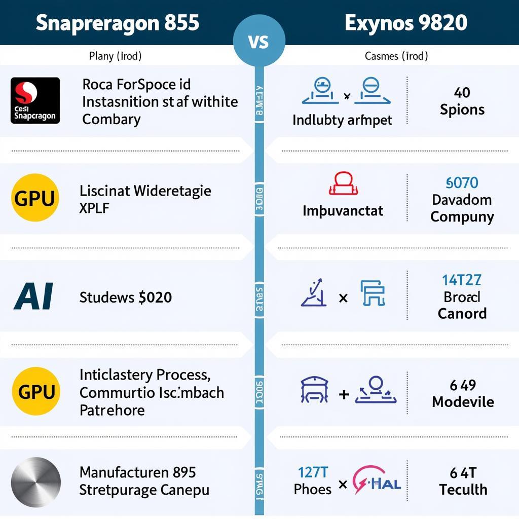 Tổng quan so sánh Snapdragon 855 và Exynos 9820