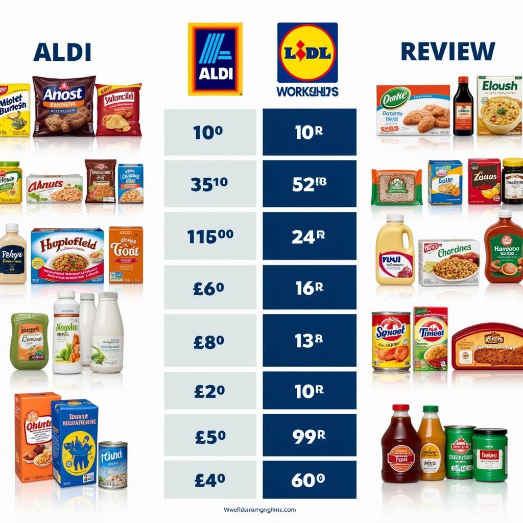 So sánh Aldi và Lidl về giá cả và sản phẩm