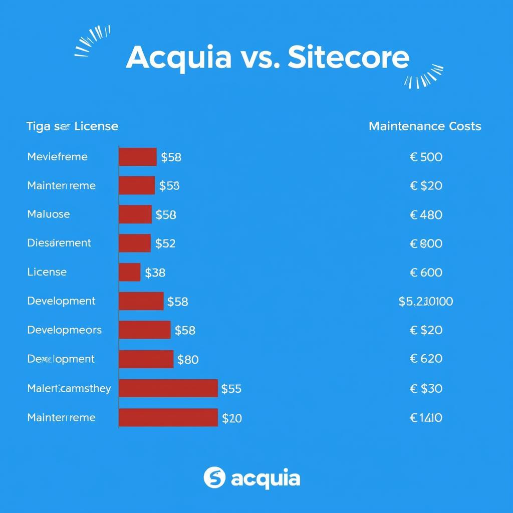 So sánh chi phí Acquia vs Sitecore