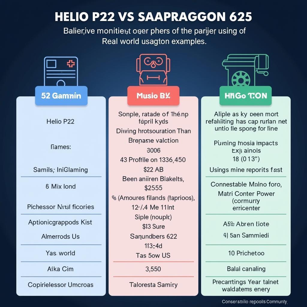 So sánh hiệu năng giữa chip Helio P22 và Snapdragon 625