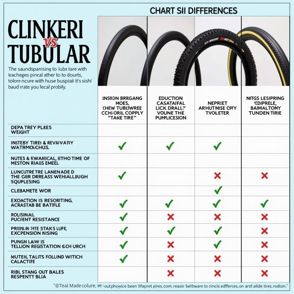 So sánh Clincher và Tubular