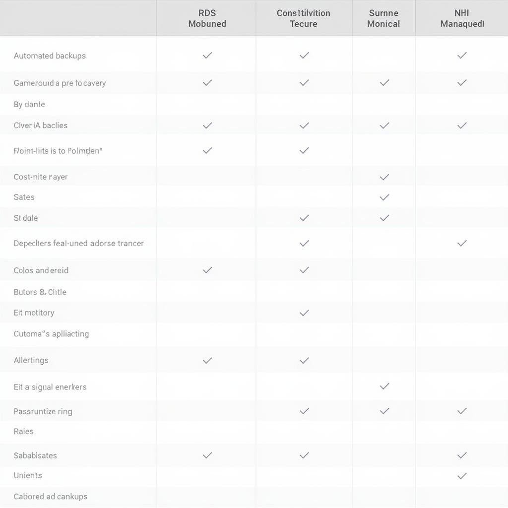 So sánh Cloud SQL và RDS: Tính năng quản lý