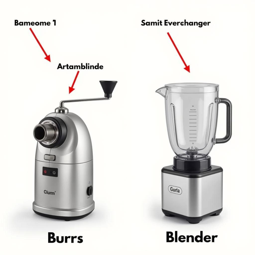 So Sánh Coffee Grinder và Blender