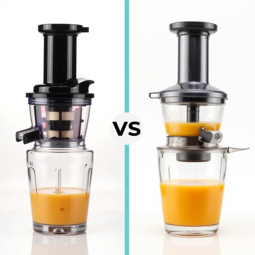 So sánh công nghệ ép của Vitamix và Hurom