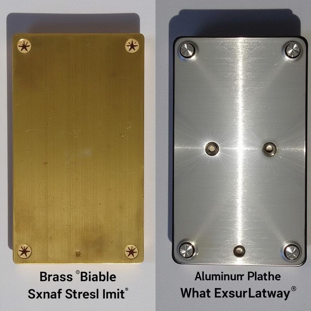 Comparing the Durability of Brass and Aluminum Plates