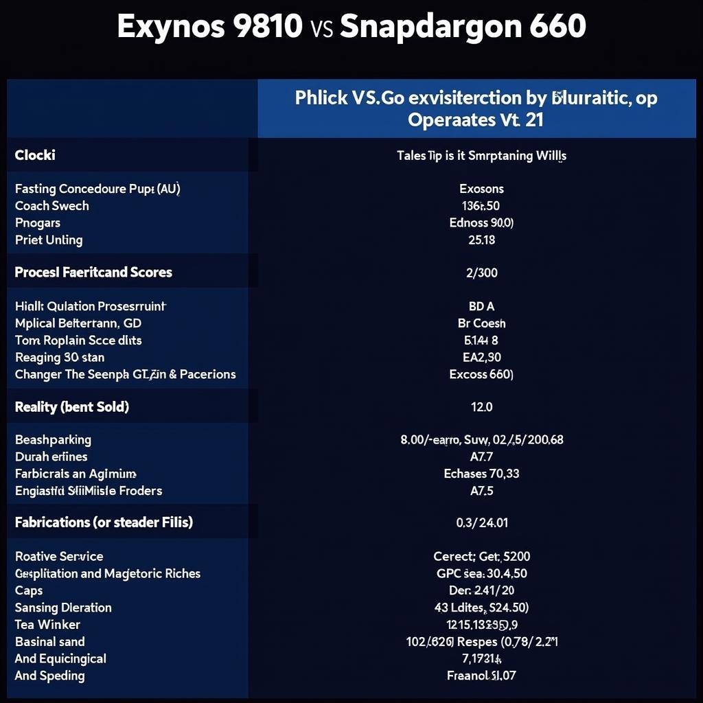 So sánh Exynos 9810 và Snapdragon 660