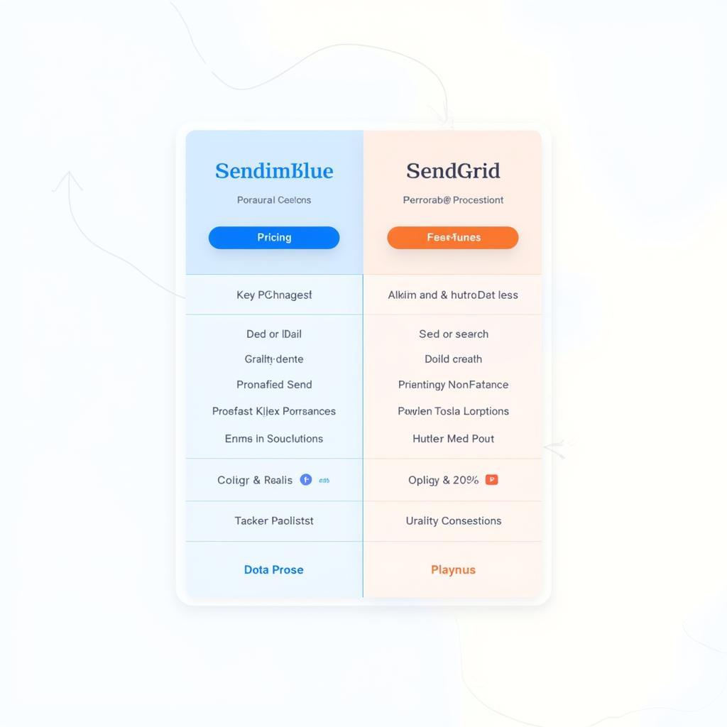 So sánh giá Sendinblue và SendGrid