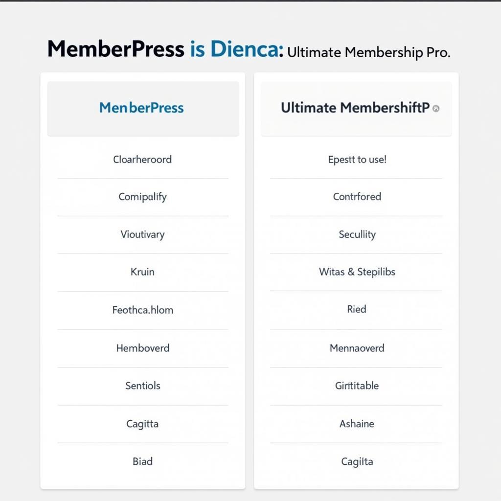 So sánh giao diện MemberPress vs Ultimate Membership Pro