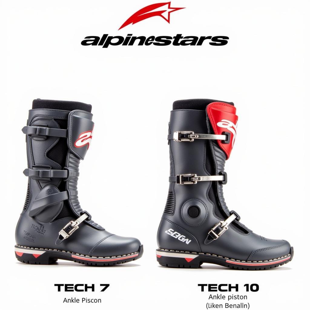 So sánh hệ thống bảo vệ của Alpinestars Tech 7 và Tech 10