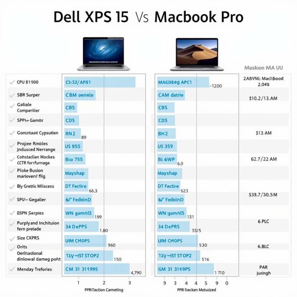 So sánh hiệu năng Dell XPS 15 và Macbook Pro 2015