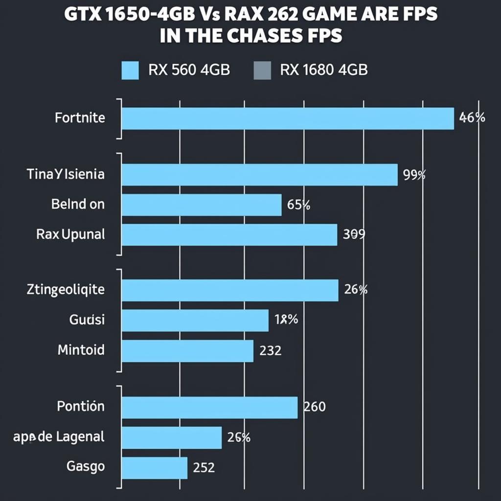 So sánh hiệu năng GTX 1650 4GB vs RX 580 4GB trong các tựa game phổ biến