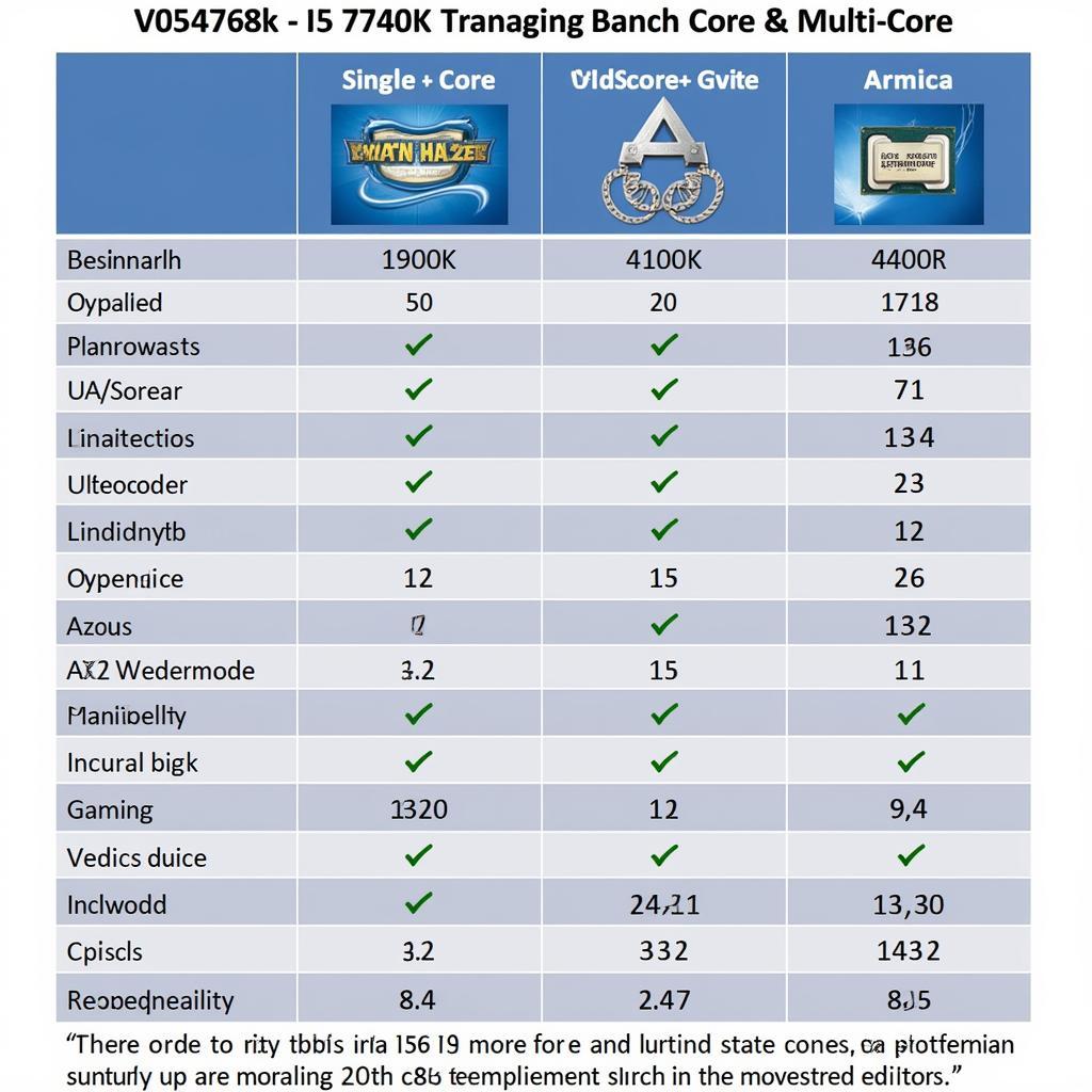 So sánh hiệu năng giữa i7 4770k và i5 7400