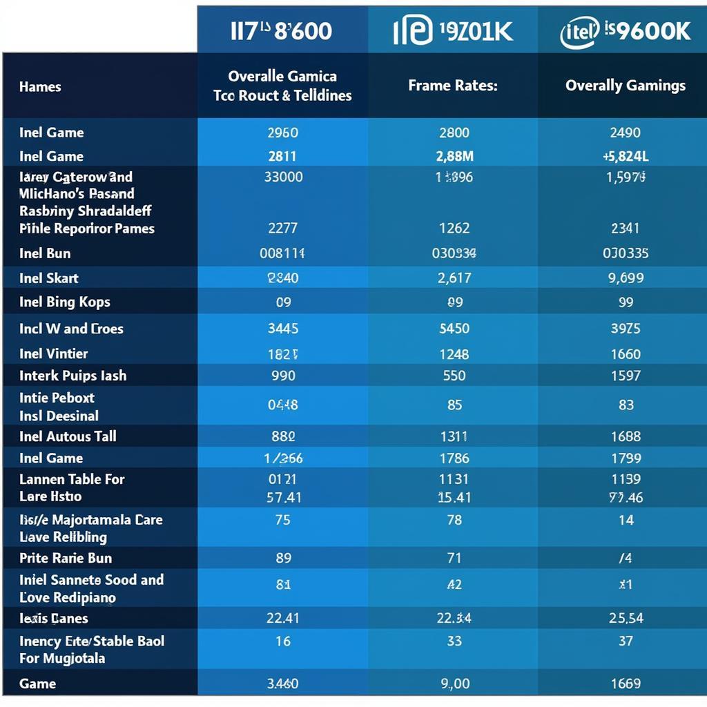 So sánh hiệu năng i7 8700 vs i5 9600k trong gaming