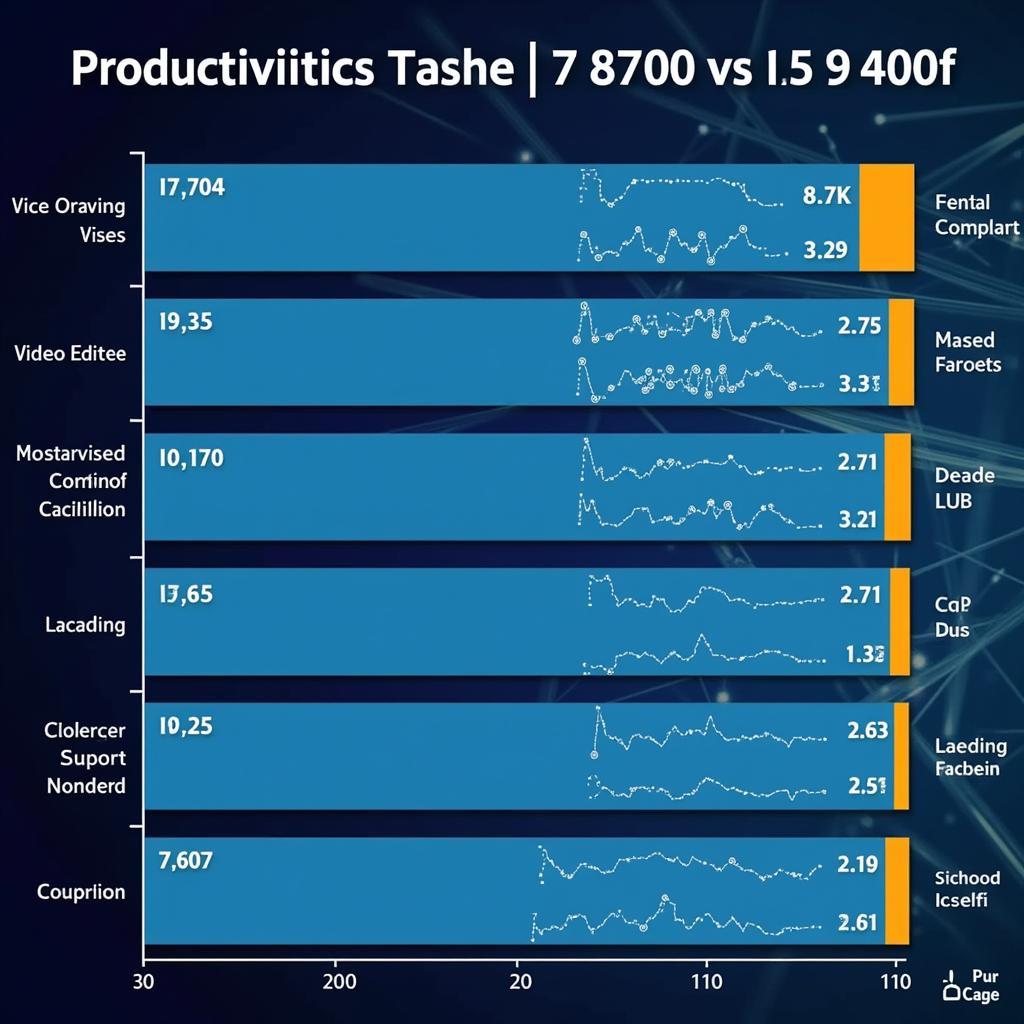 So sánh hiệu năng làm việc i7 8700 vs i5 9400f