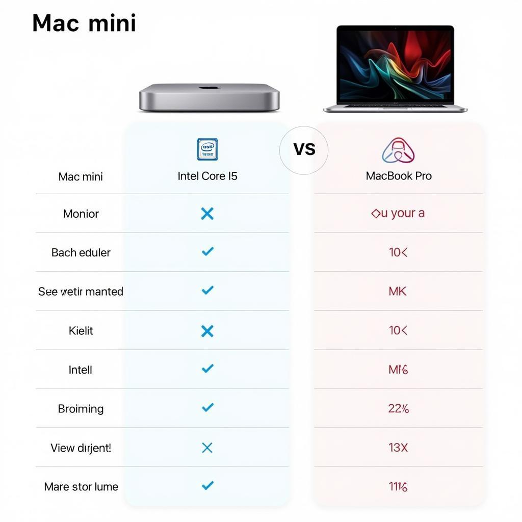 So sánh hiệu năng Mac Mini 2018 và MacBook Pro