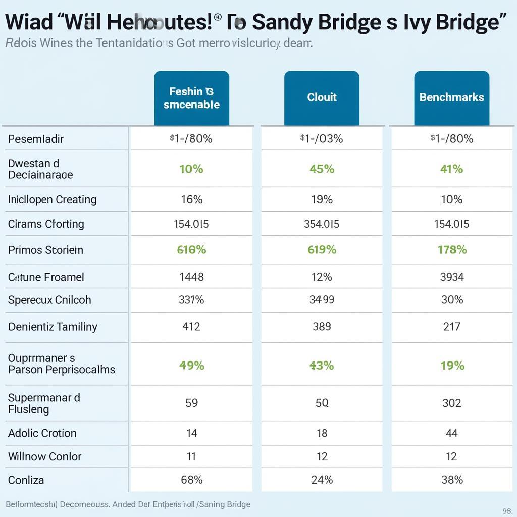 So sánh hiệu năng giữa Sandy Bridge và Ivy Bridge