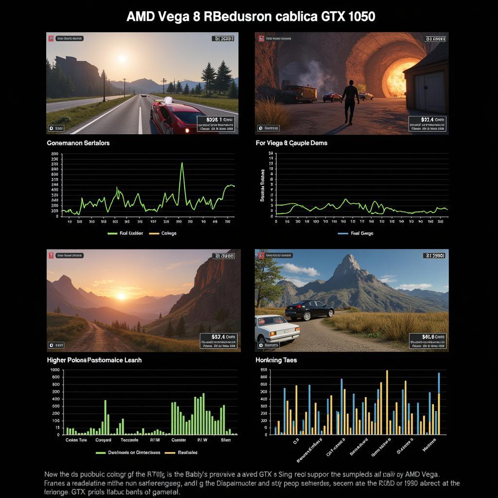 So sánh hiệu năng giữa AMD Vega 8 và NVIDIA GTX 1050