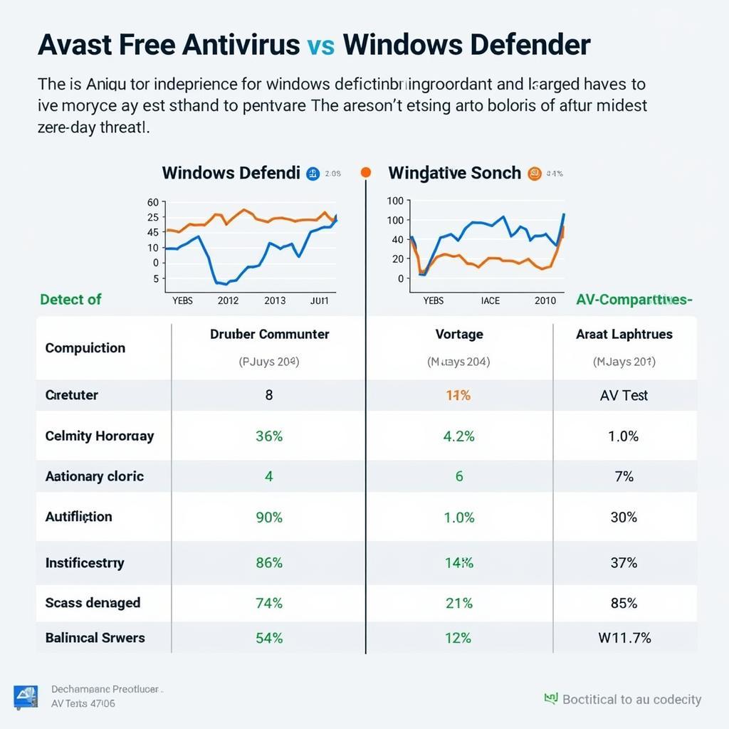 So sánh hiệu suất Avast Free Antivirus và Windows Defender