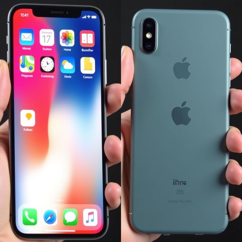 So sánh iPhone X và Mi 8