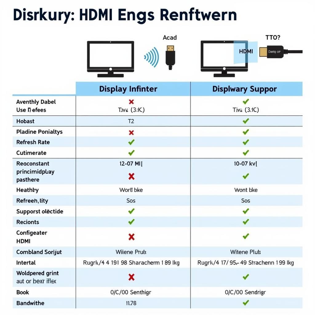 Bảng so sánh kết nối HDMI và HD Port