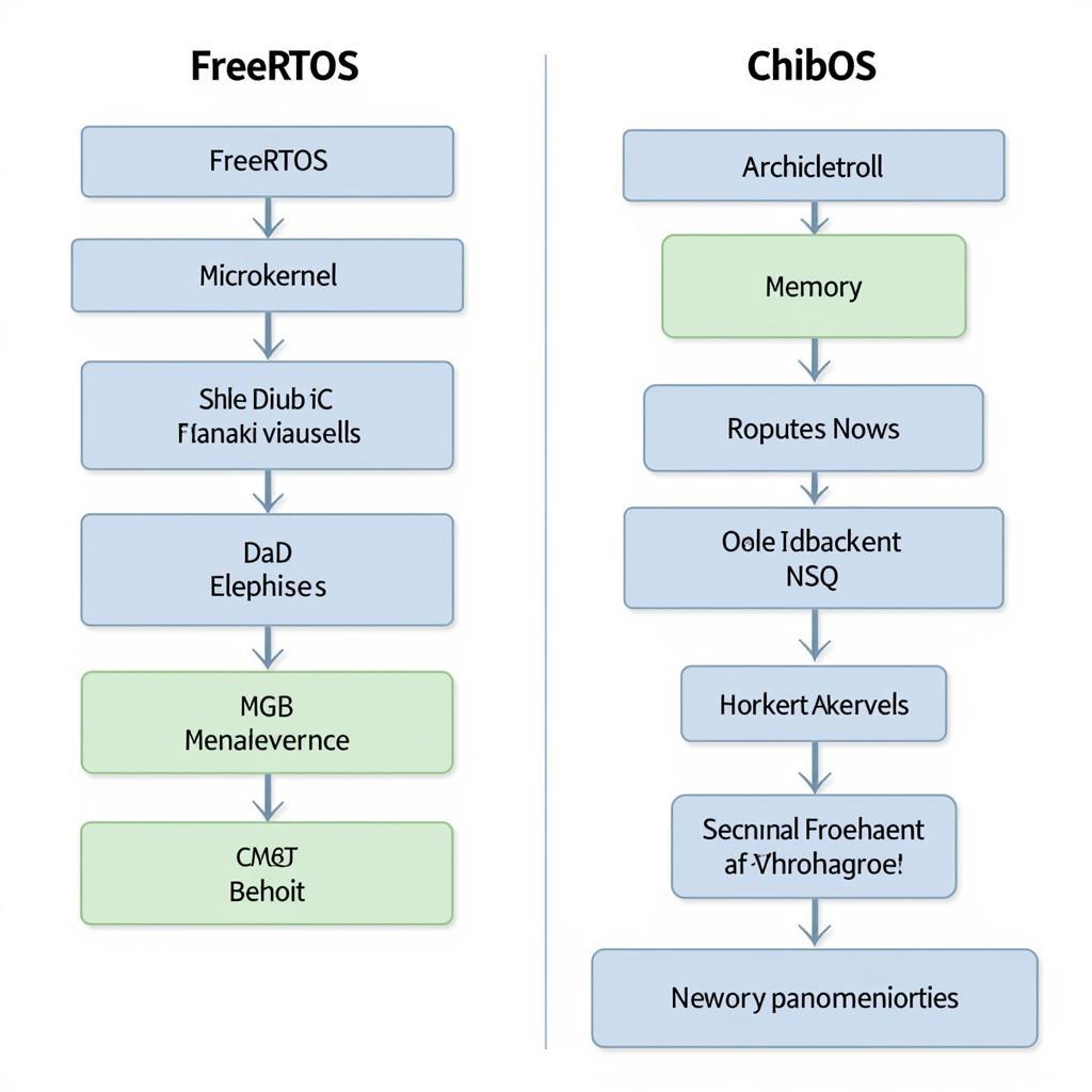 So sánh kiến trúc FreeRTOS và ChibiOS