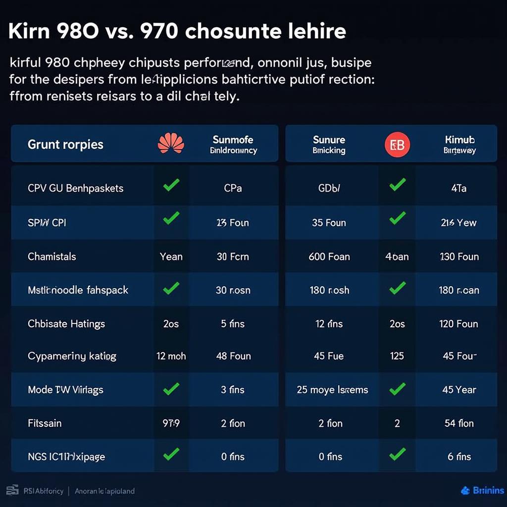 So sánh Kirin 980 và 970: Hiệu năng, Đồ họa và AI