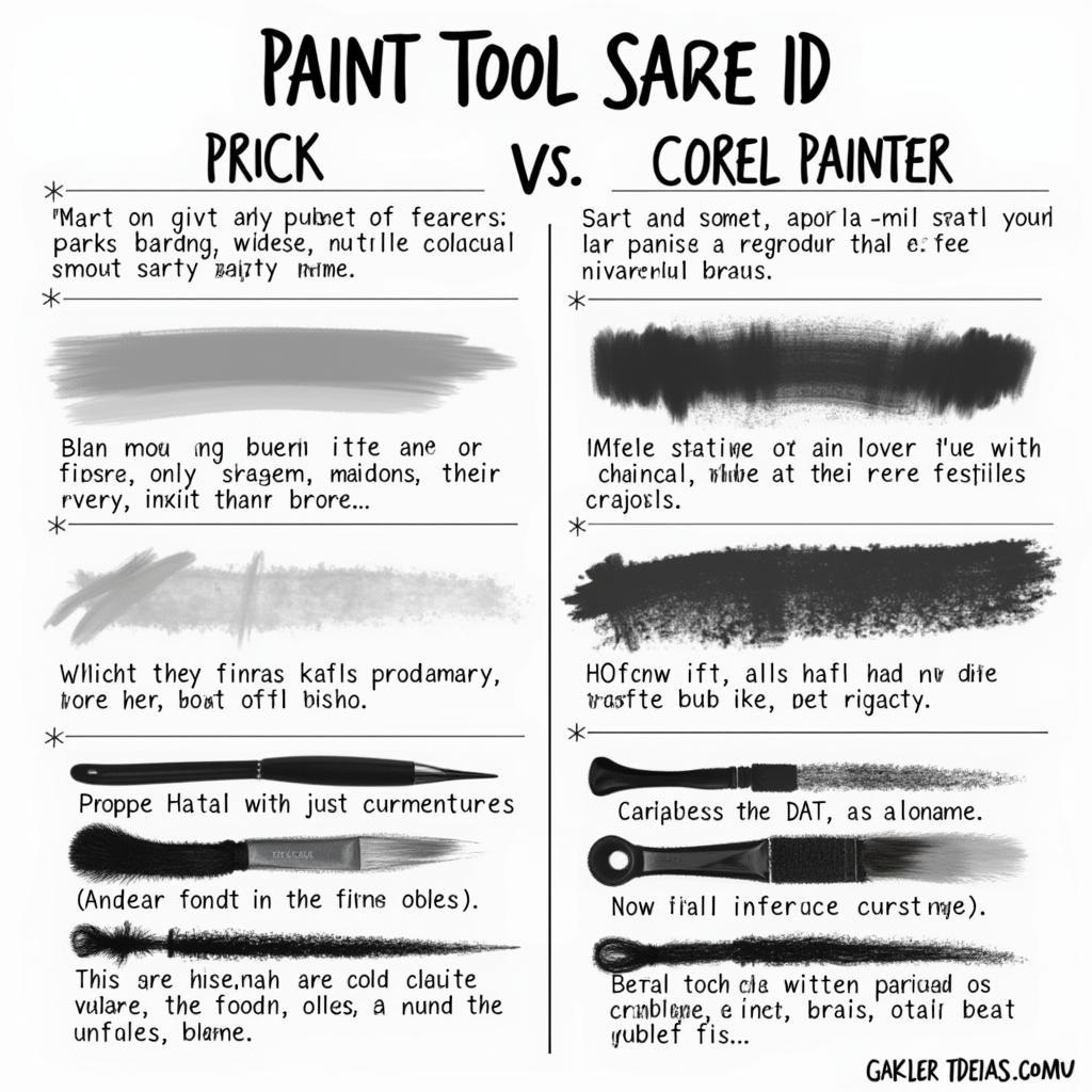 So sánh Paint Tool SAI vs Corel Painter