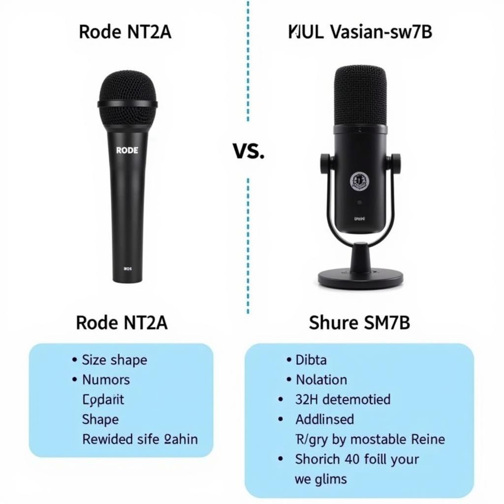 So sánh Rode NT2A và Shure SM7B