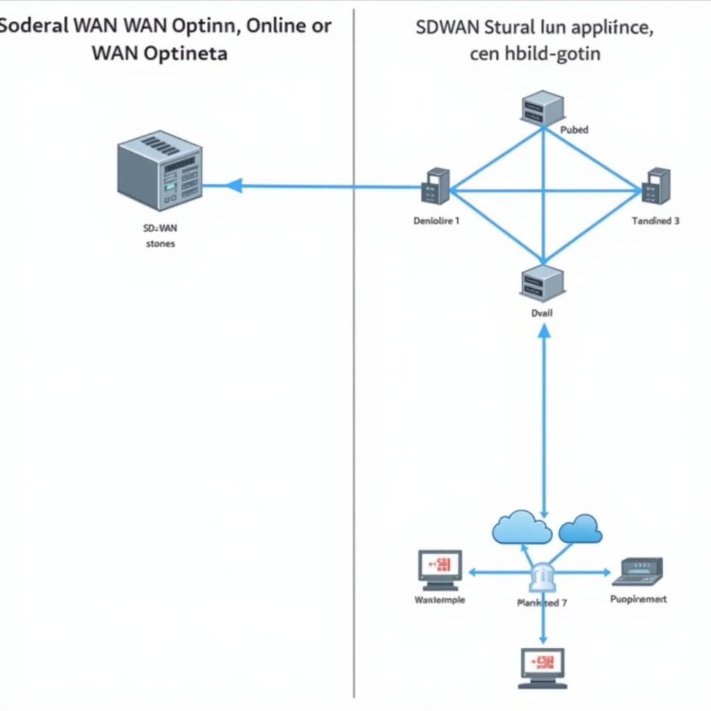 So sánh SD-WAN và WAN Optimization