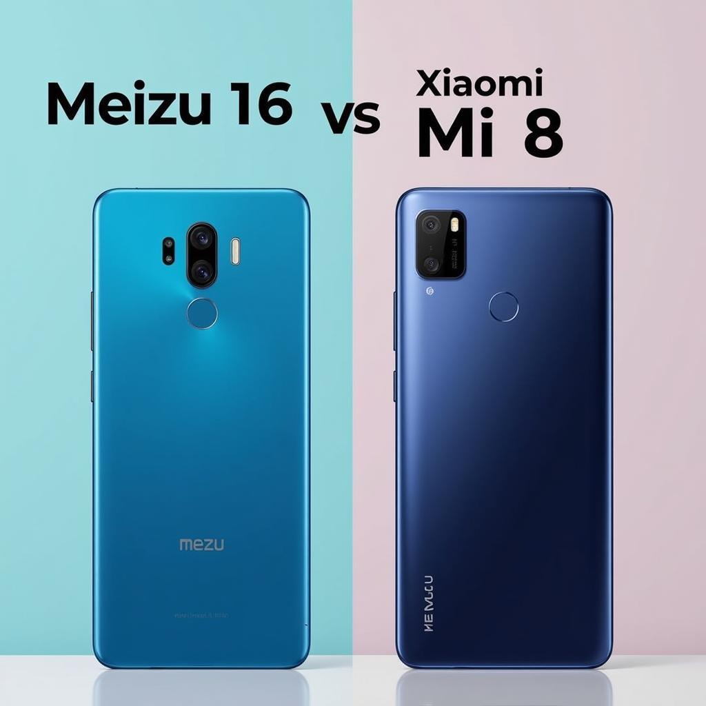 So sánh thiết kế Meizu 16 và Xiaomi Mi 8