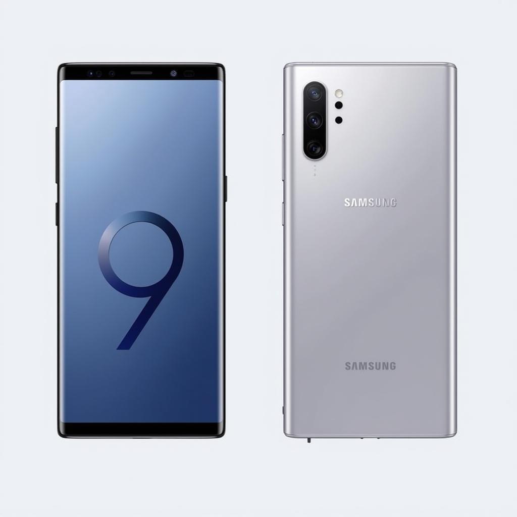 So sánh thiết kế Note 8 và Note 10