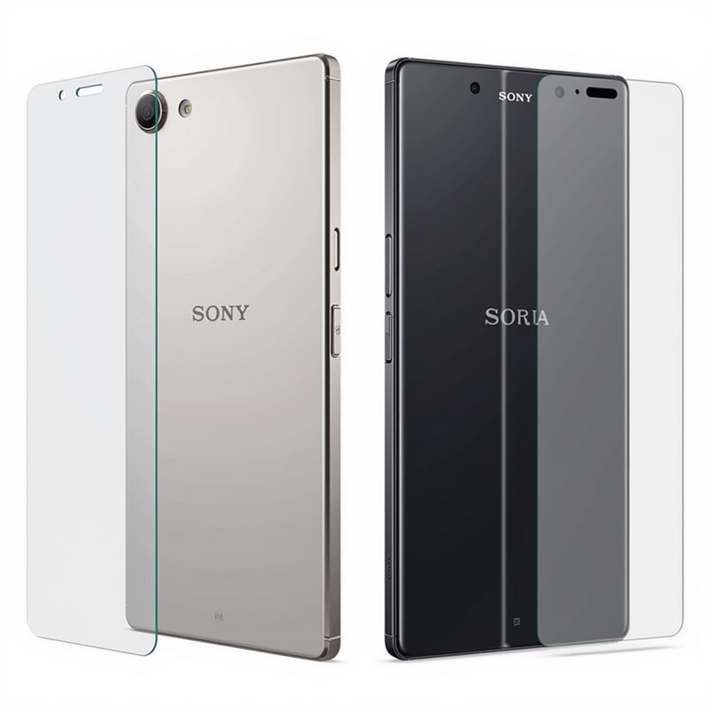 So sánh thiết kế Sony Xperia XZ Premium và XZ2