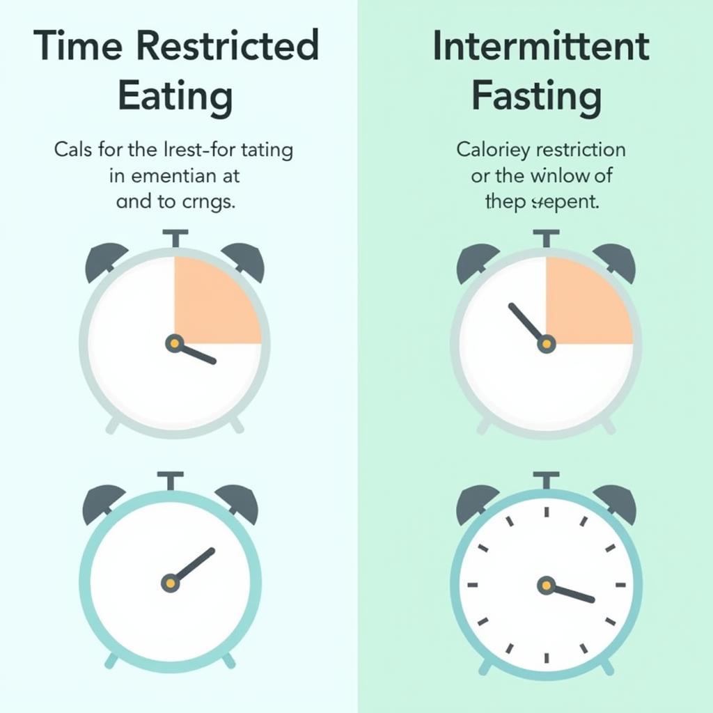 So sánh Time Restricted Eating và Intermittent Fasting