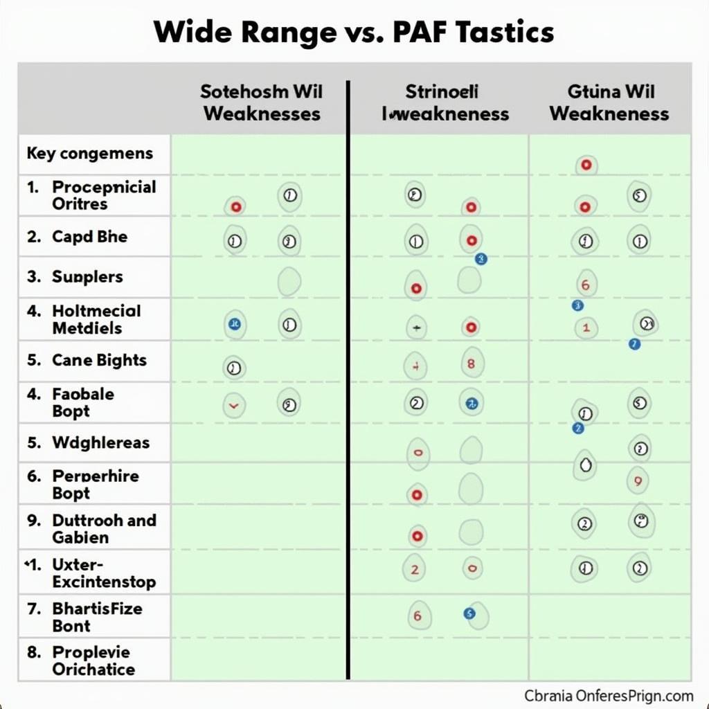 So sánh Wide Range và PAF