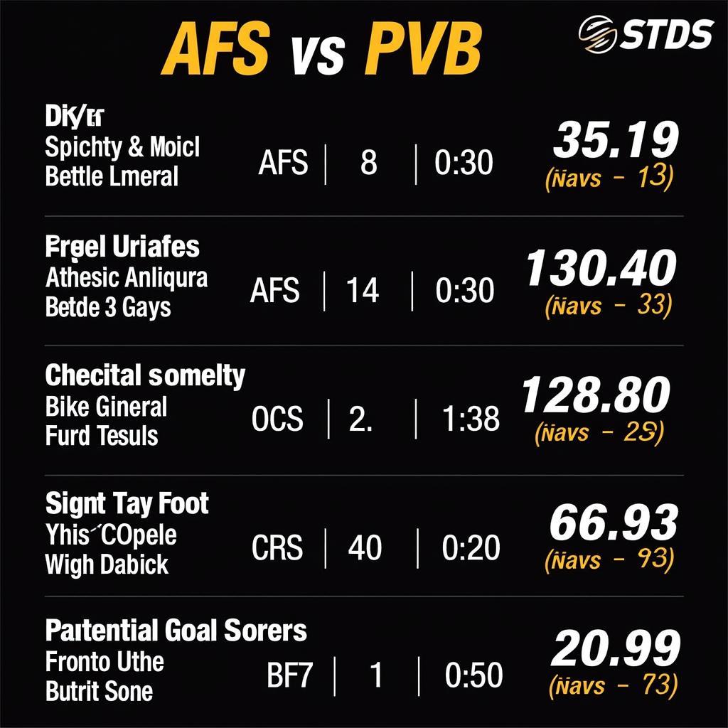 Soi Kèo AFS vs PVB