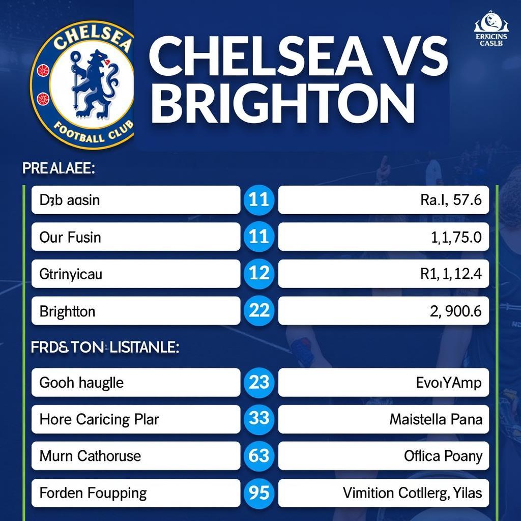 Soi kèo Chelsea vs Brighton: Dự đoán kết quả