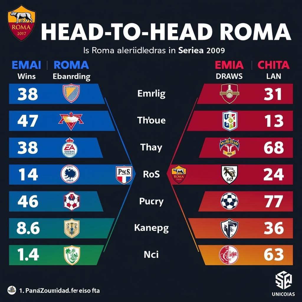 Lịch sử đối đầu Empoli vs Roma