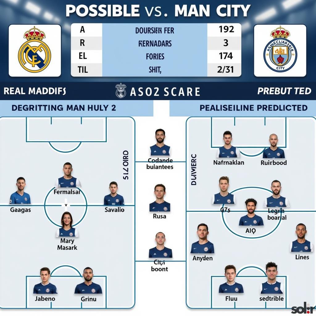 Soi kèo Real Madrid vs Man City: Dự đoán kết quả