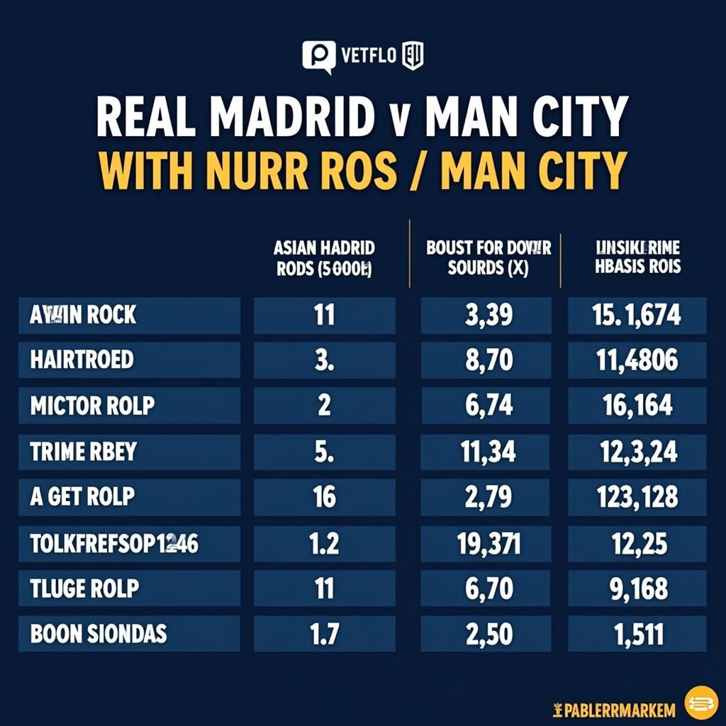 Soi kèo Real Madrid vs Man City: Tỷ lệ kèo