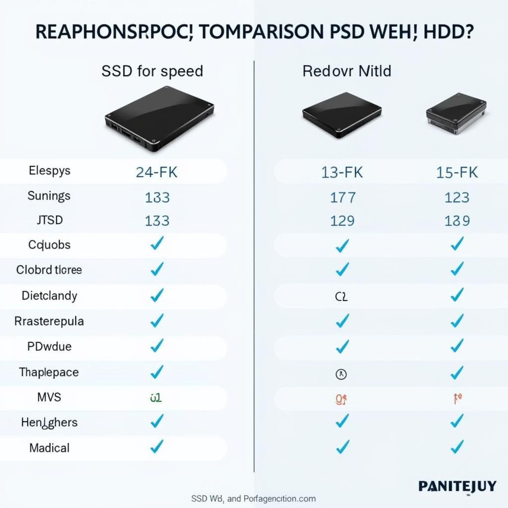 SSD vs HDD Hiệu Năng