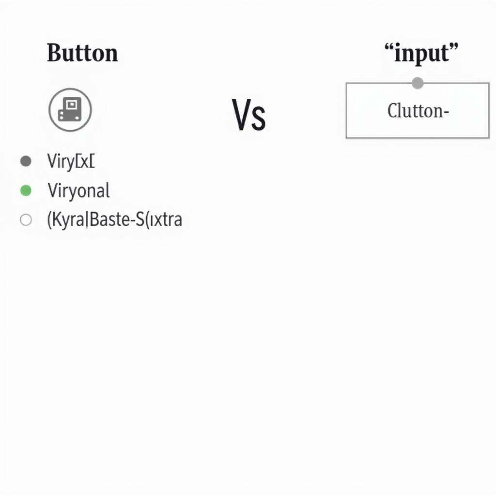 Sự khác biệt giữa Button và Input Type Button