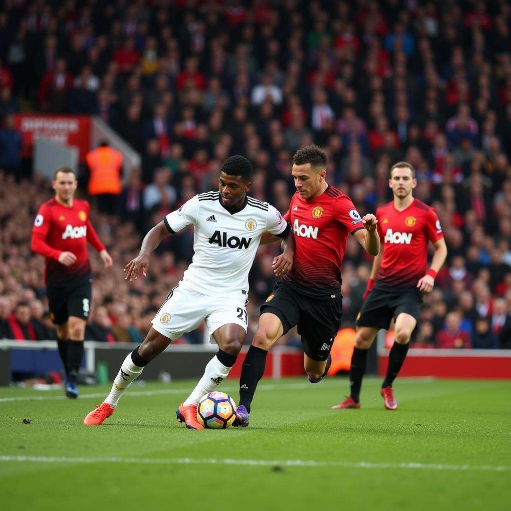 Trận đấu kinh điển Swansea vs Manchester United