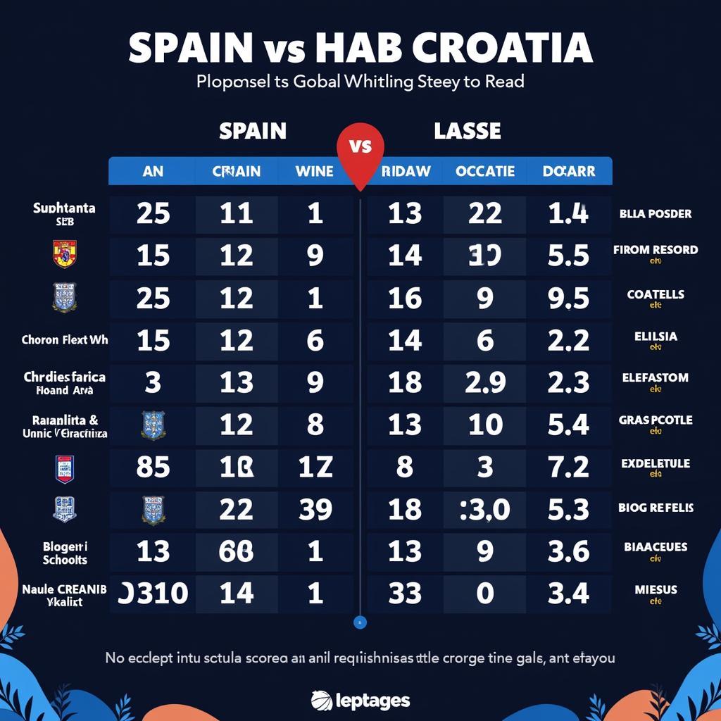 Lịch sử đối đầu giữa TBN và Croatia