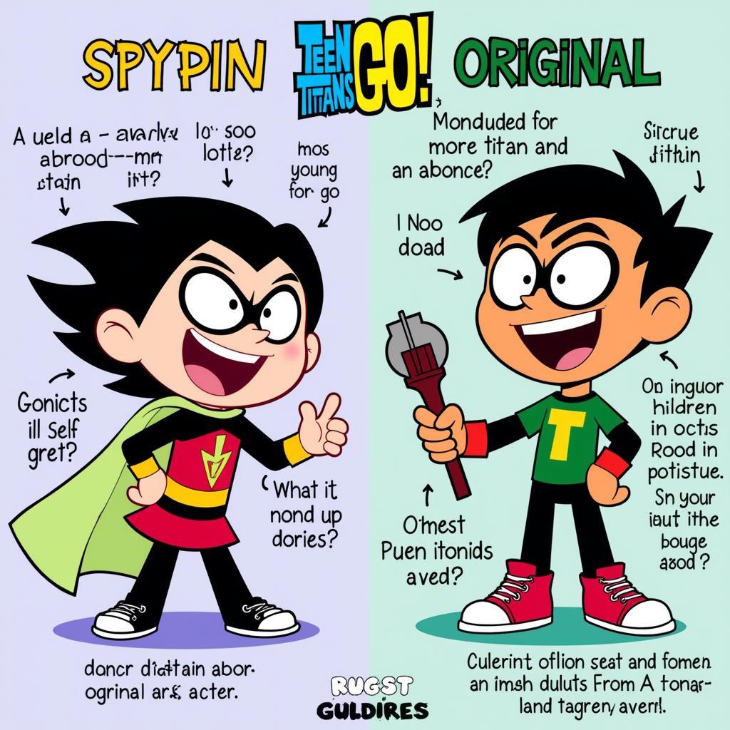 So sánh Teen Titans Go và Teen Titans gốc: Đồ họa, phong cách và nội dung