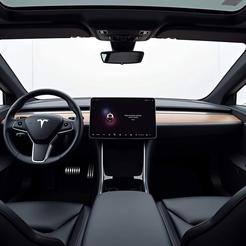 Nội thất sang trọng của Tesla Model S