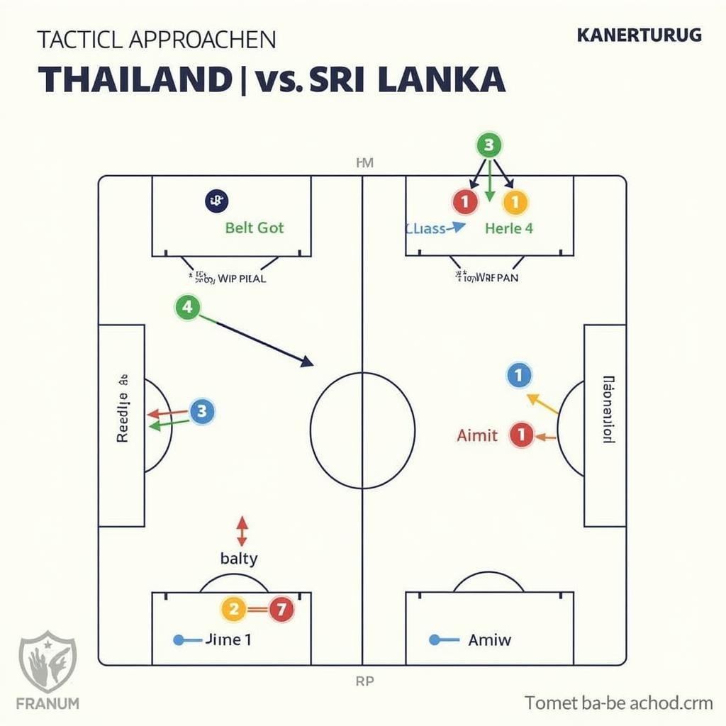 Chiến thuật Thái Lan vs Sri Lanka