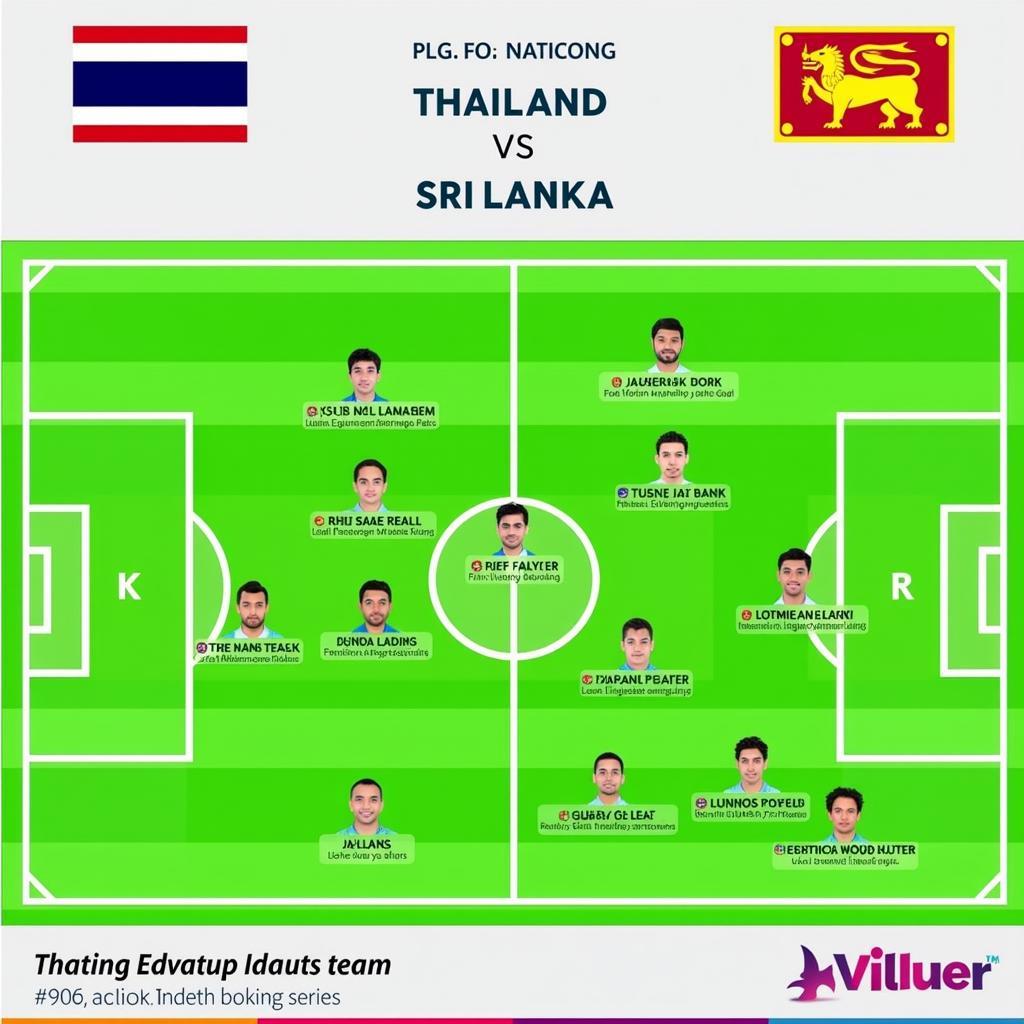 Đội hình Thái Lan vs Sri Lanka