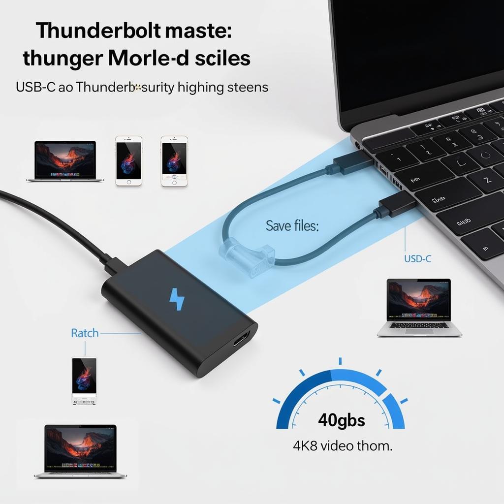 Thunderbolt Dock Tốc Độ Cao